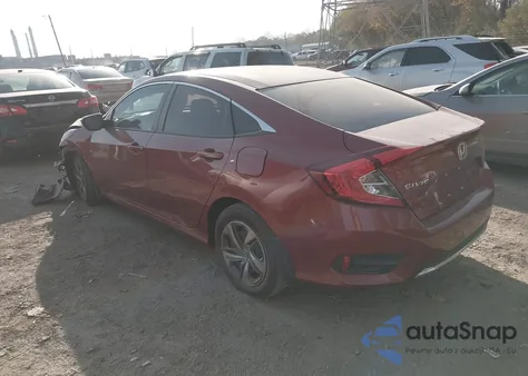 2020 Honda Civic Lx from USA, damaged, VIN 19XFC2F68LE009498
